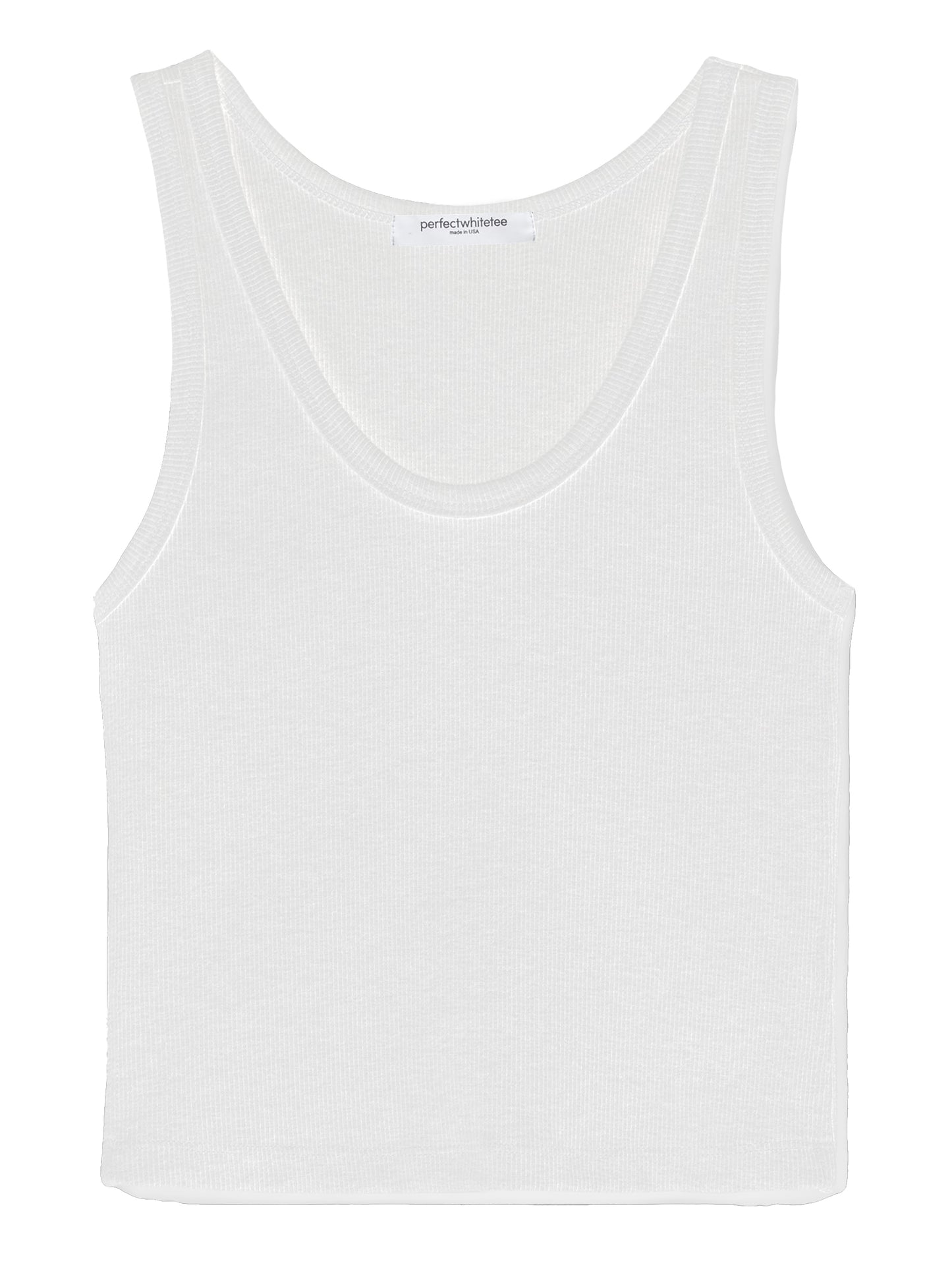 perfectwhitetee Blondie Structured Rib Tank